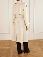 Burberry Fitzrovia Belted Cotton-Gabardine Trench Coat