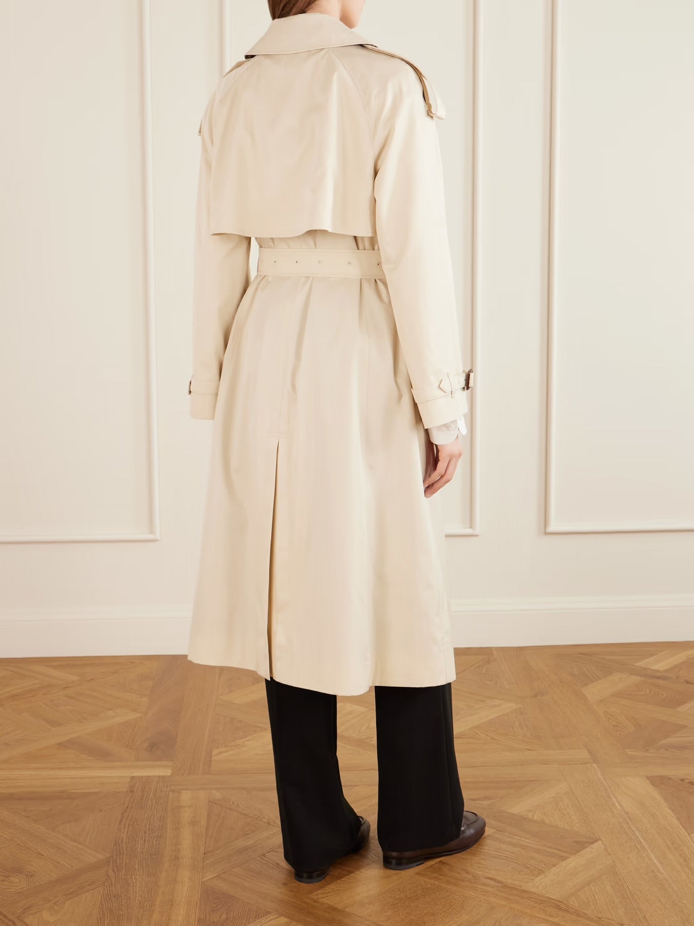 Burberry Fitzrovia Belted Cotton-Gabardine Trench Coat