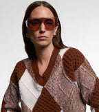 Runway Flat-Top Sunglasses
