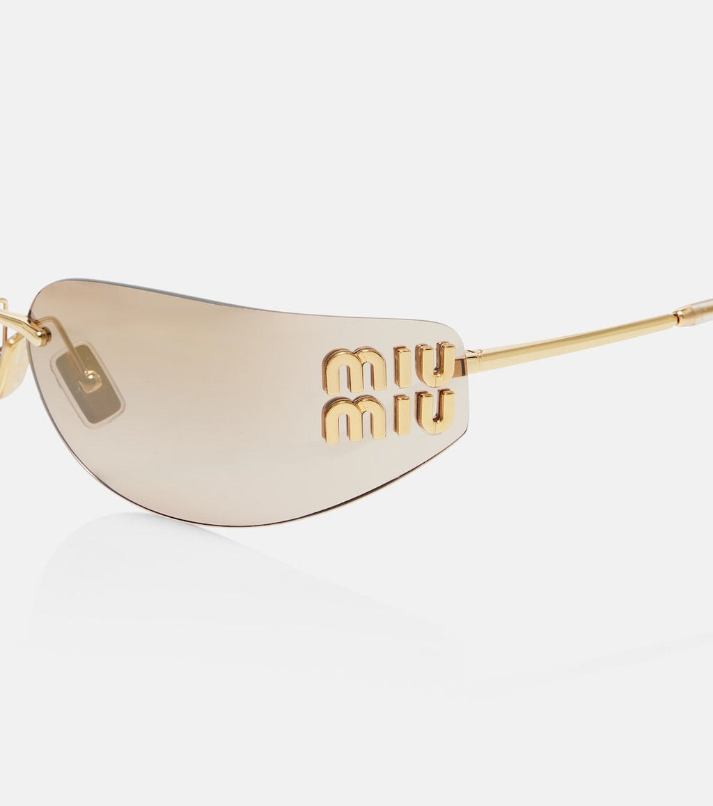 Logo Oval Sunglasses