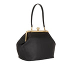 Coach Kisslock Large Frame Bag in Black