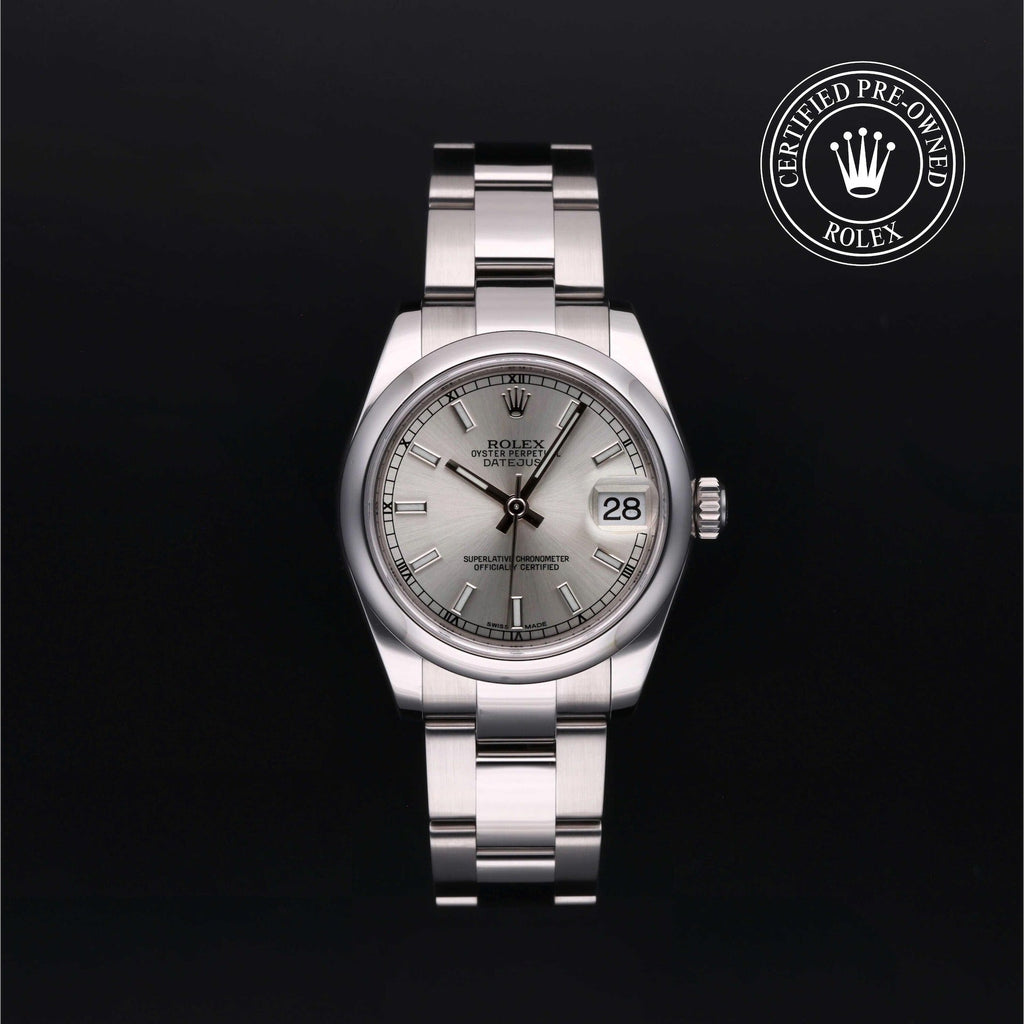 Rolex Datejust 31 — Oystersteel, Silver Dial (Ref. 178240)
