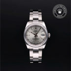 Rolex Datejust 31 — Oystersteel, Silver Dial (Ref. 178240)