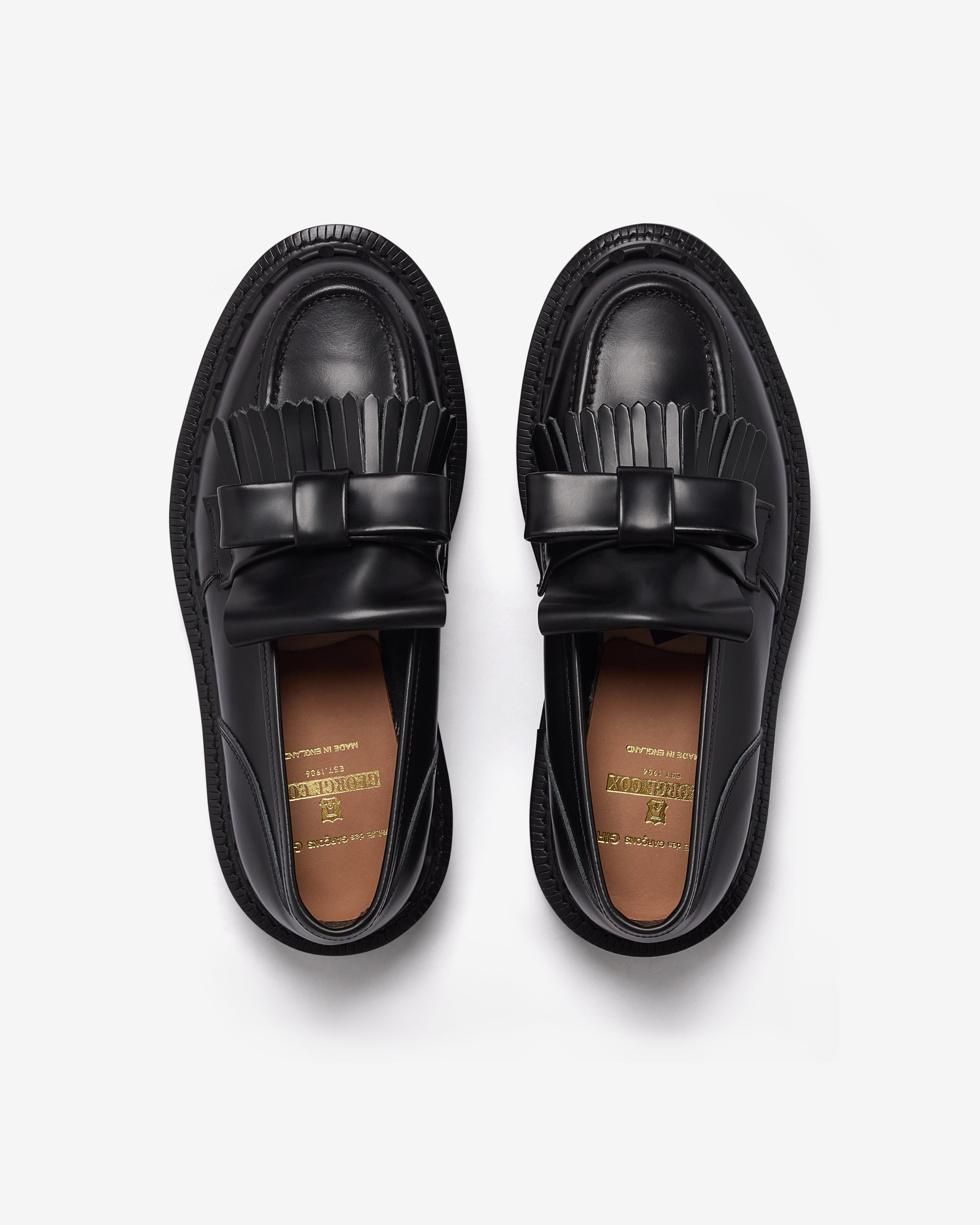 CDG Girl Women's George Cox Tassel Loafer - Black