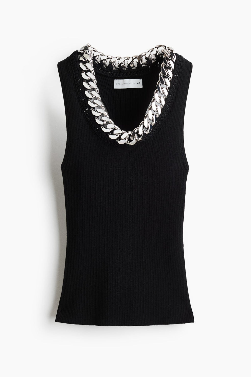 Stella McCartney x H&M Chain-Detail Ribbed Vest Top
