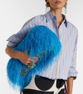 Dries Van Noten Blossom Small Leather-Trimmed Crossbody Bag