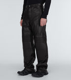 Leather Biker Pants