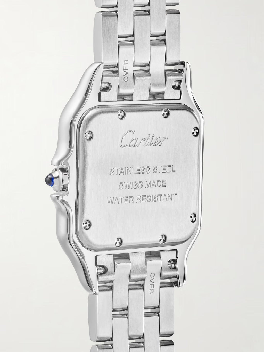 Panthère de Cartier Small 22mm Stainless Steel and Diamond Watch