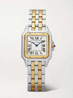 Panthère de Cartier Medium 27mm 18-Karat Gold and Stainless Steel Watch