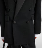 Saint Laurent Double-Breasted Tuxedo Blazer