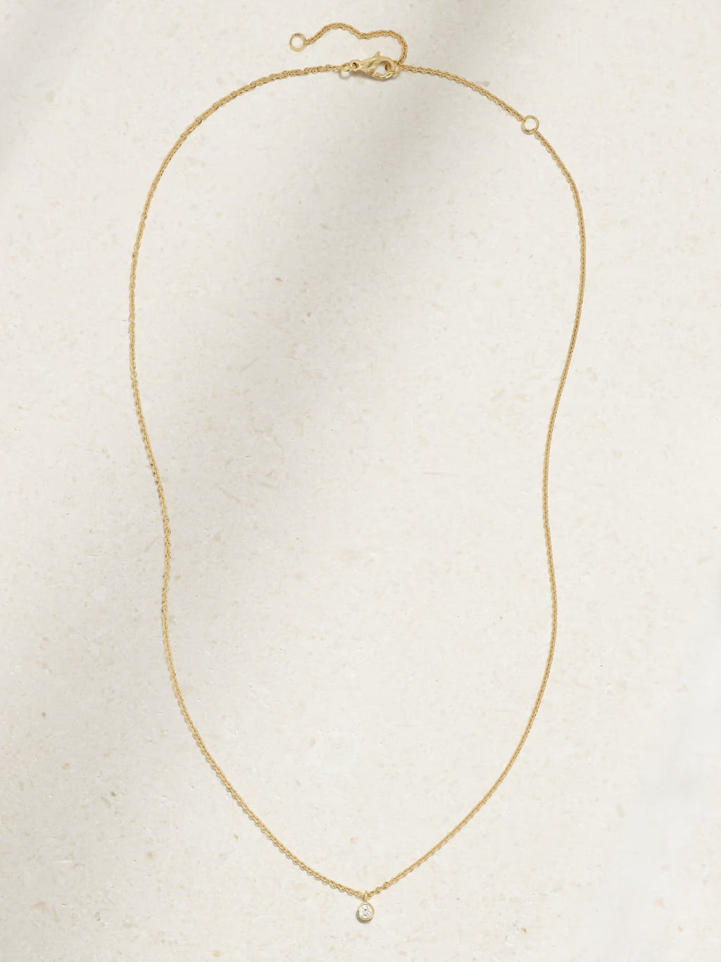 My First De Beers Clea 18-Karat Gold Diamond Necklace