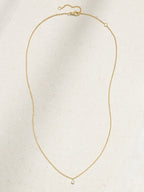 My First De Beers Clea 18-Karat Gold Diamond Necklace
