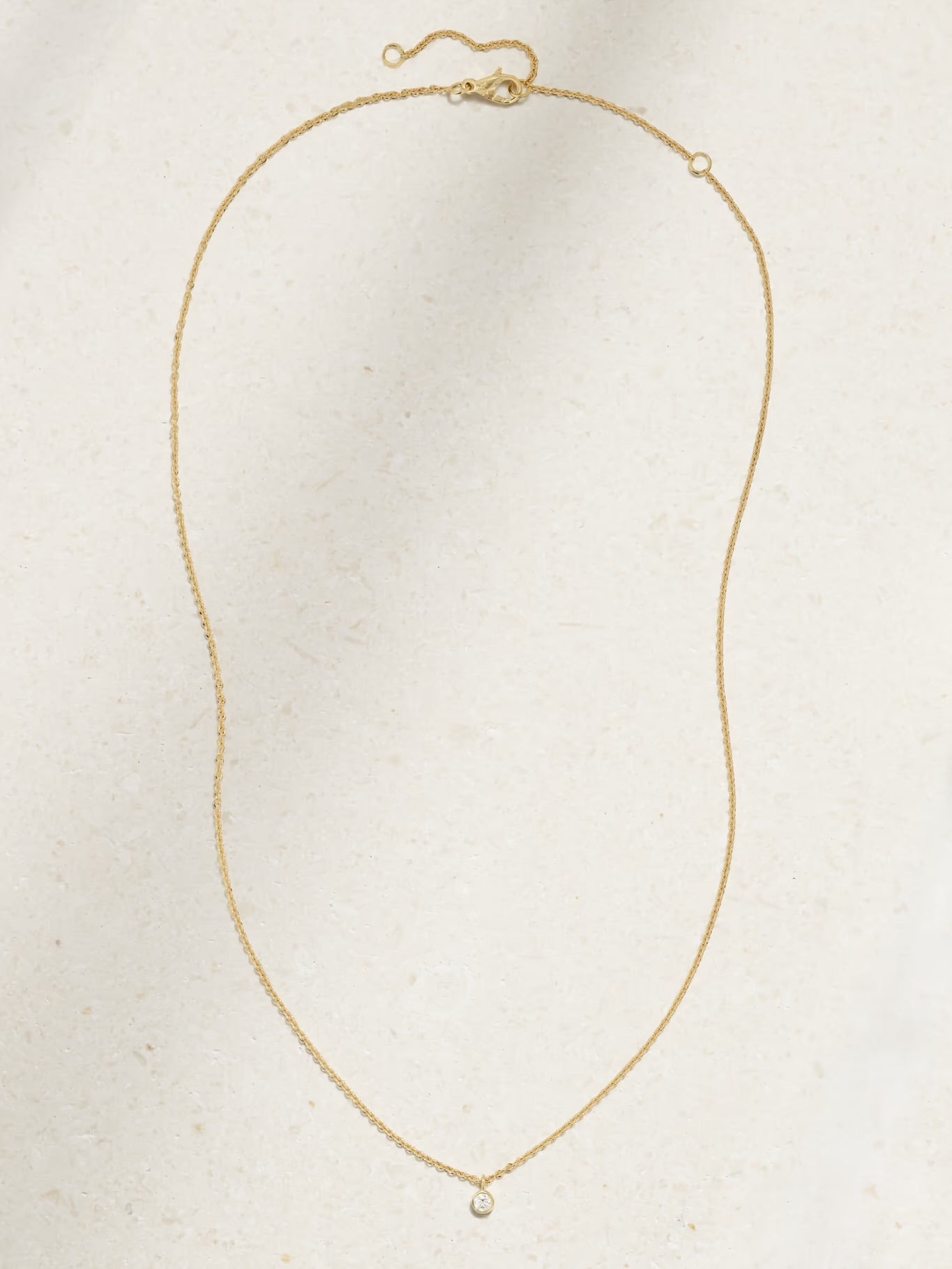 My First De Beers Clea 18-Karat Gold Diamond Necklace