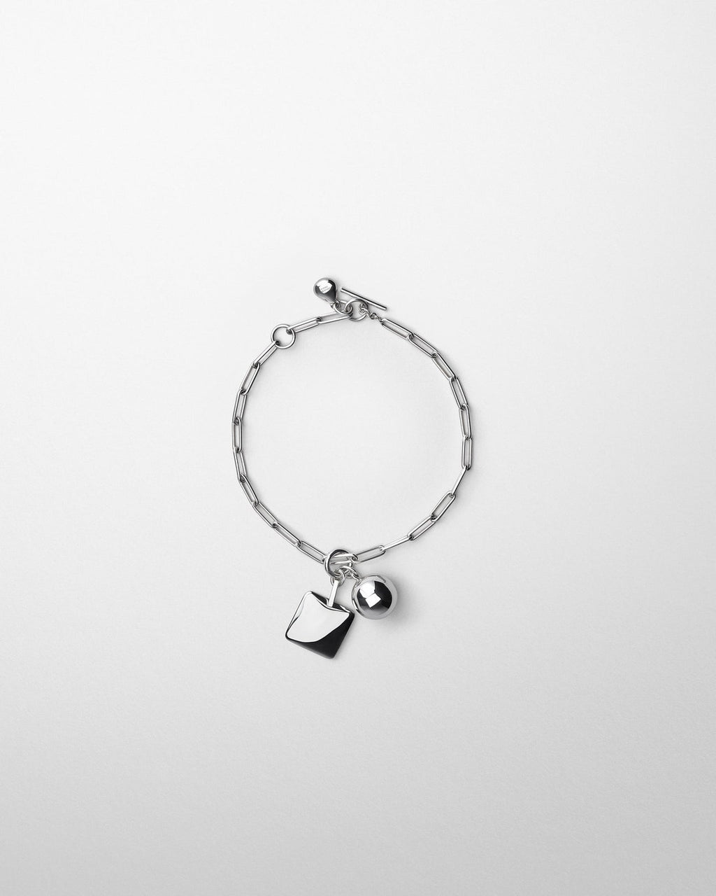 Phoebe Philo Jangle Necklace in Silver
