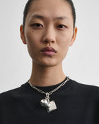 Phoebe Philo Jangle Necklace in Silver