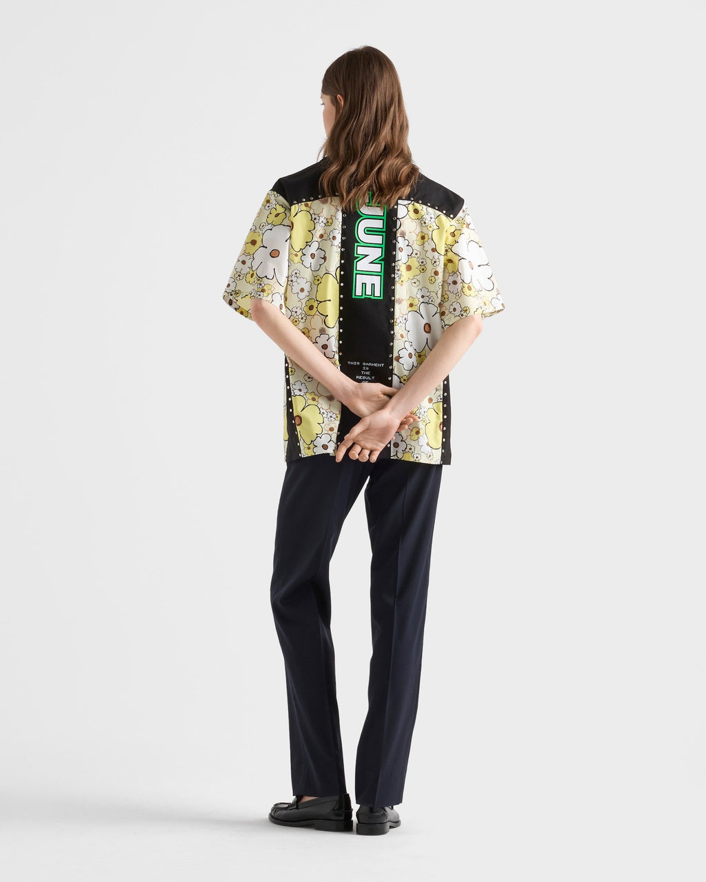 Prada Time Capsule Floral Print Shirt