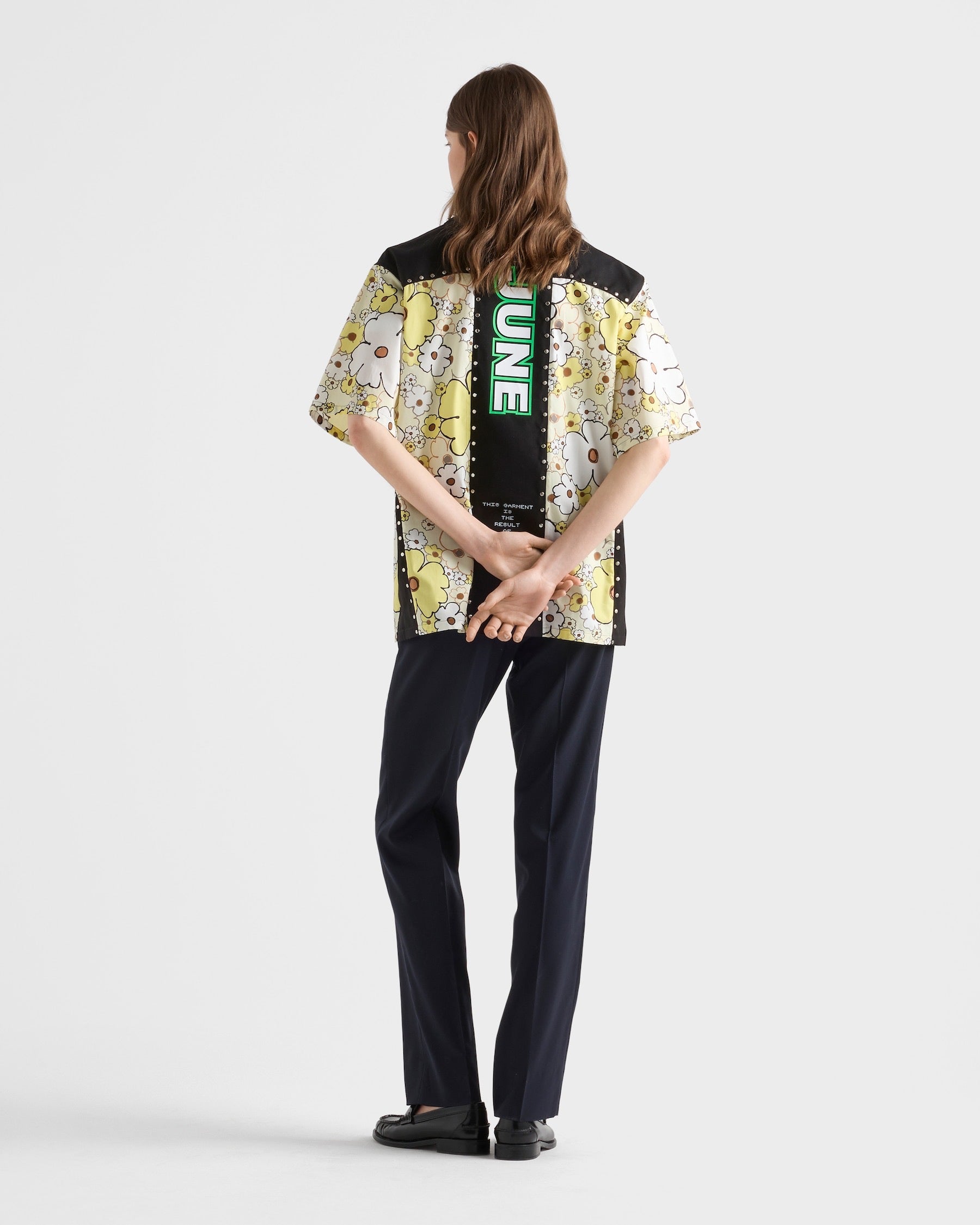 Prada Time Capsule Floral Print Shirt