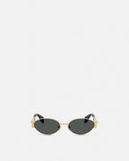 Versace Maverick Sunglasses – Black & Gold