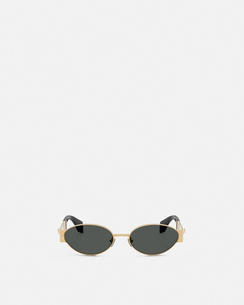 Versace Maverick Sunglasses – Black & Gold