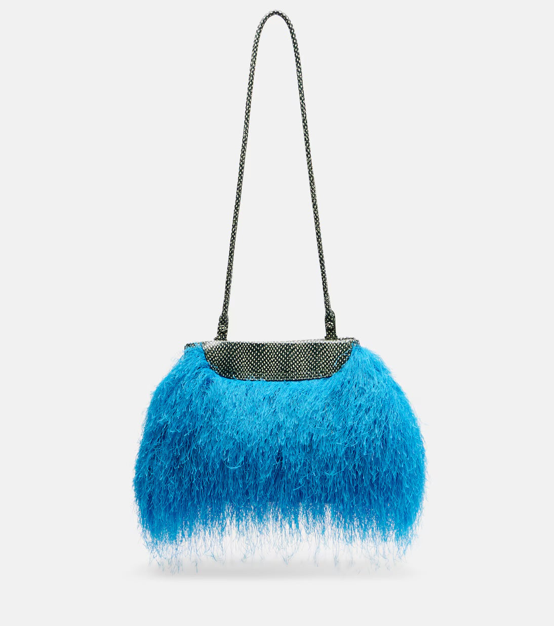 Dries Van Noten Blossom Small Leather-Trimmed Crossbody Bag