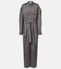 The Frankie Shop Linda Belted Jumpsuit
