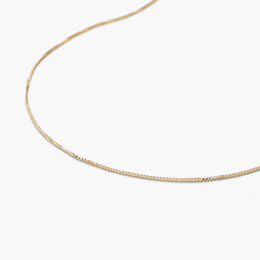 Baby Box Chain Necklace