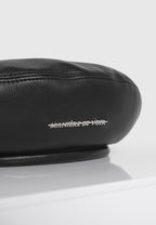 Manière De Voir Vegan Leather Beret