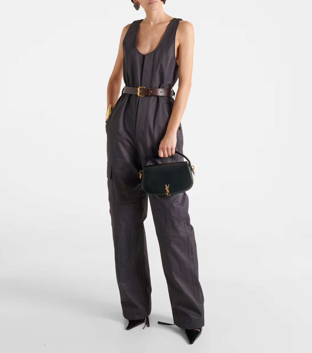Voltaire Leather Shoulder Bag