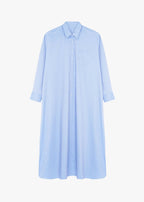 The Frankie Shop Avery Shirt Dress - Blue