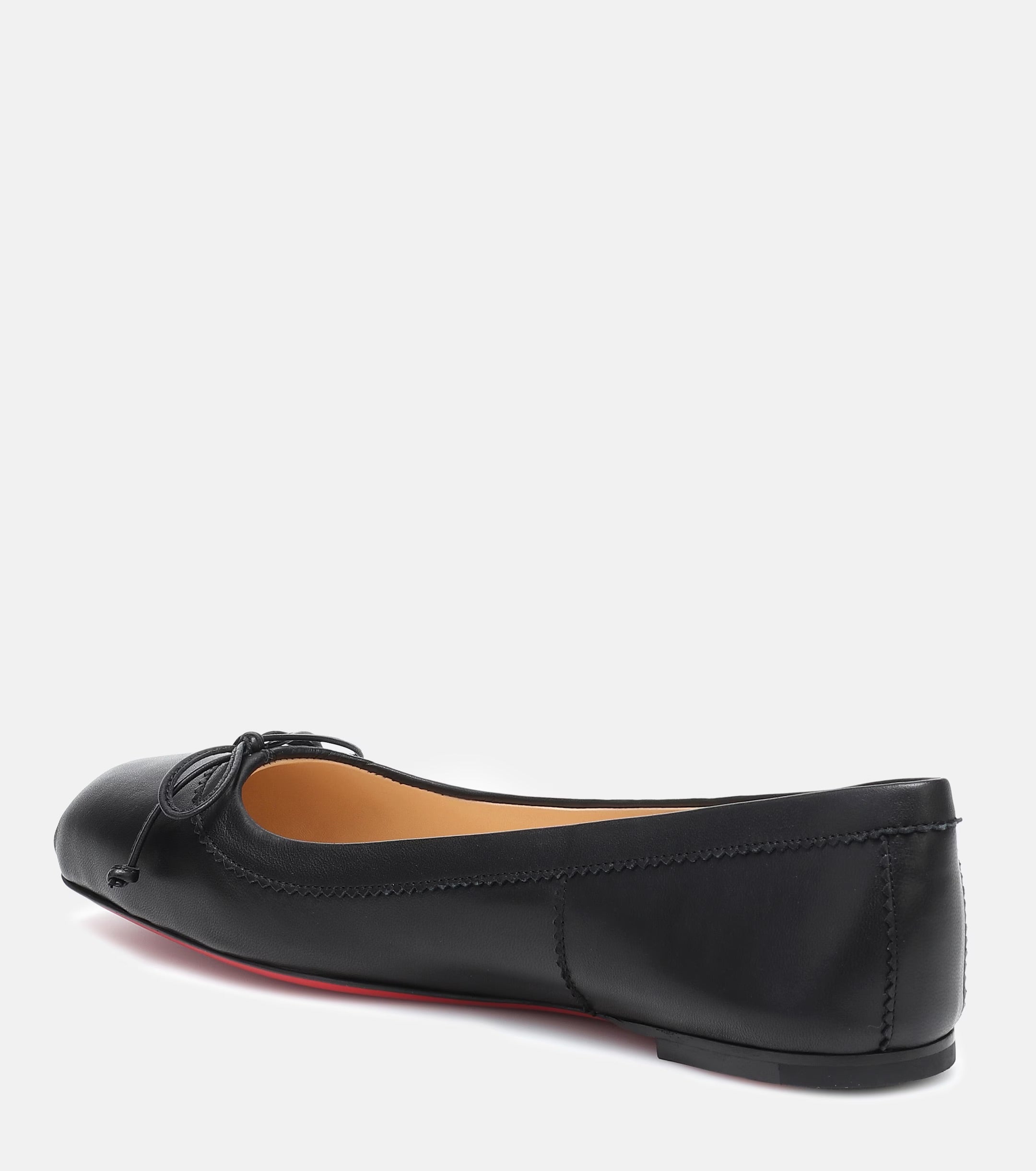 Christian Louboutin Mamadrague Leather Ballet Flats