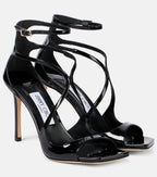 Jimmy Choo Azia 95 Patent Leather Sandals