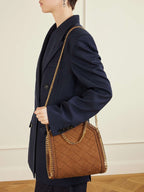 Falabella Woven Shoulder Bag