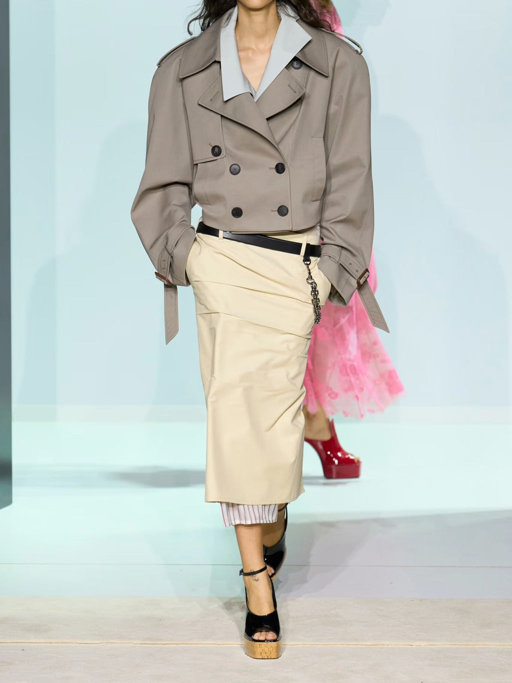 Double-Breasted Trench Coat