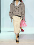 Double-Breasted Trench Coat