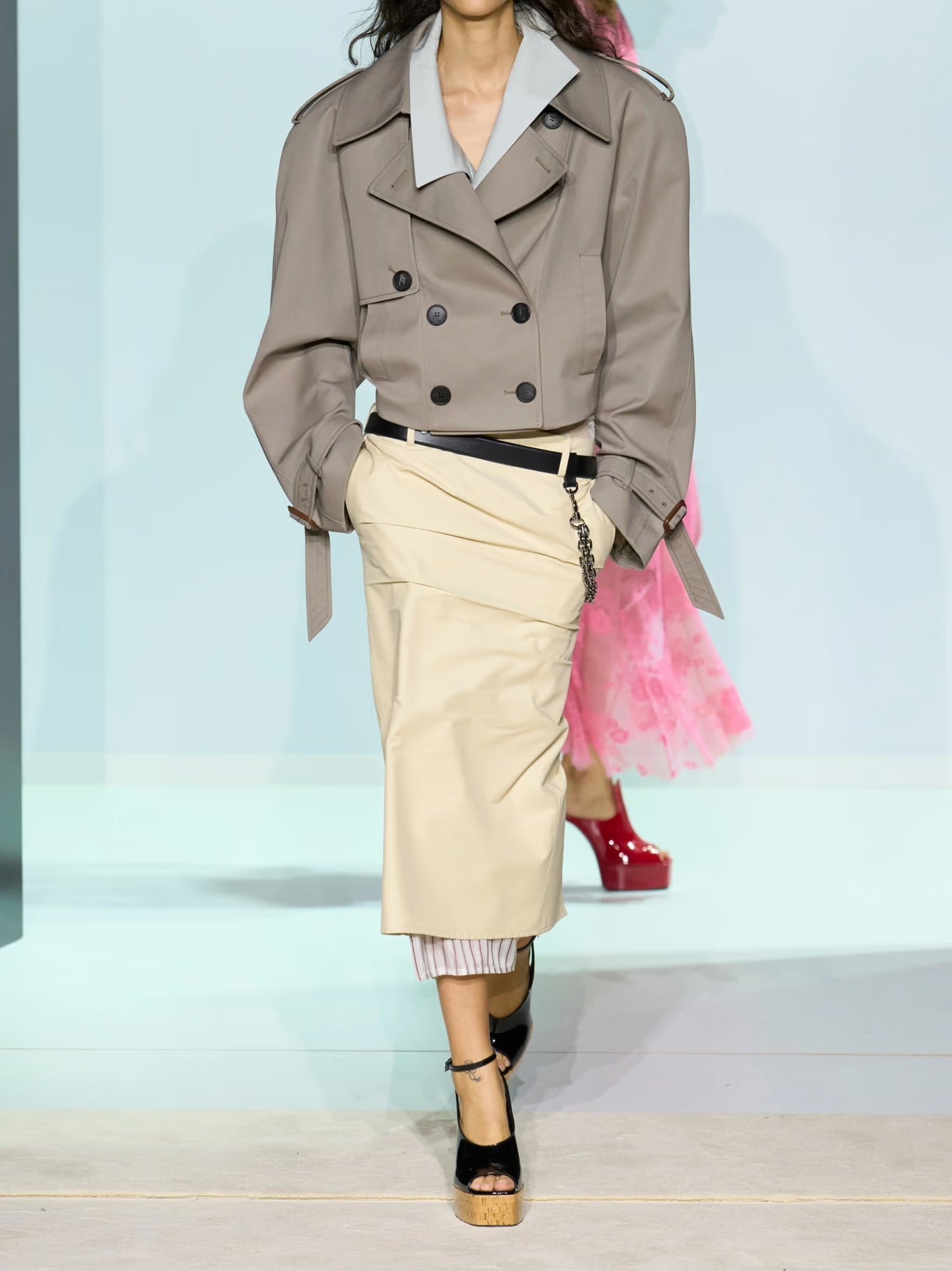 Double-Breasted Trench Coat