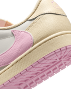 Air Jordan 1 Low x Travis Scott — Muslin and Shy Pink