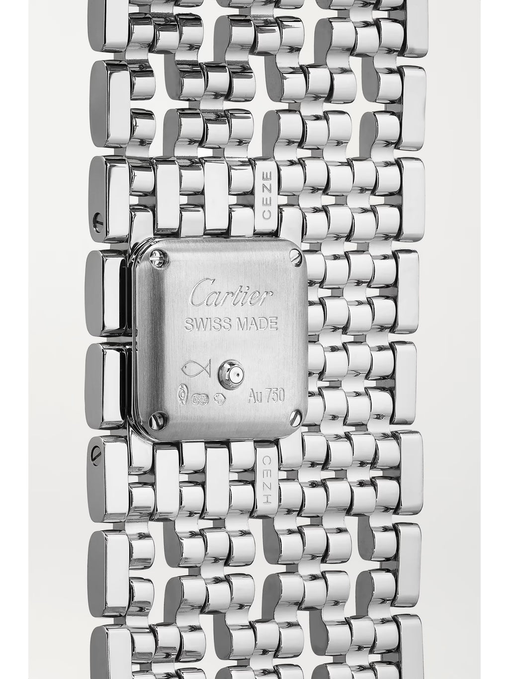 Panthère de Cartier Manchette 40mm 18-Karat White Gold and Diamond Watch