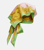 Versace La Vacanza Printed Silk Twill Scarf