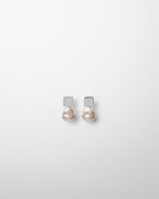 PEARL DROP EARRINGS | blush resin