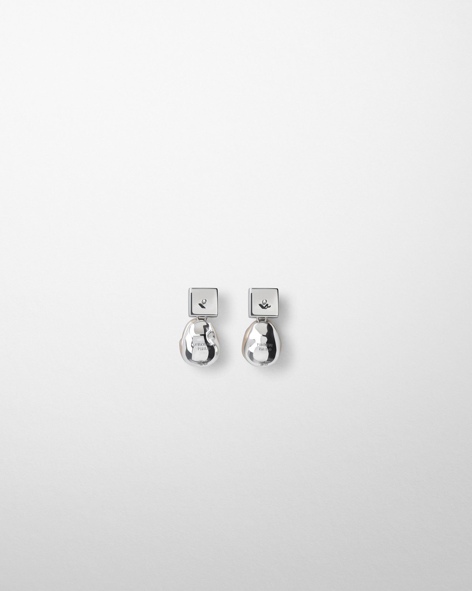 PEARL DROP EARRINGS | blush resin