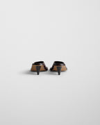 STRAP MULE | oxblood leather