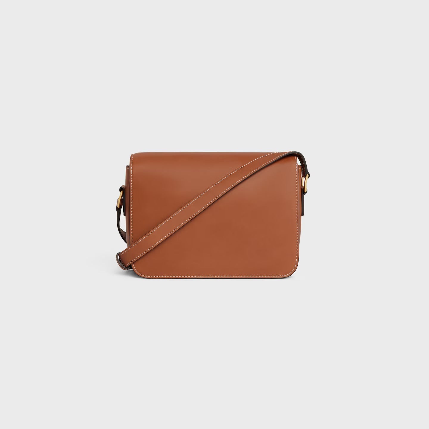 Céline Teen Triomphe Bag in Natural Calfskin – Tan
