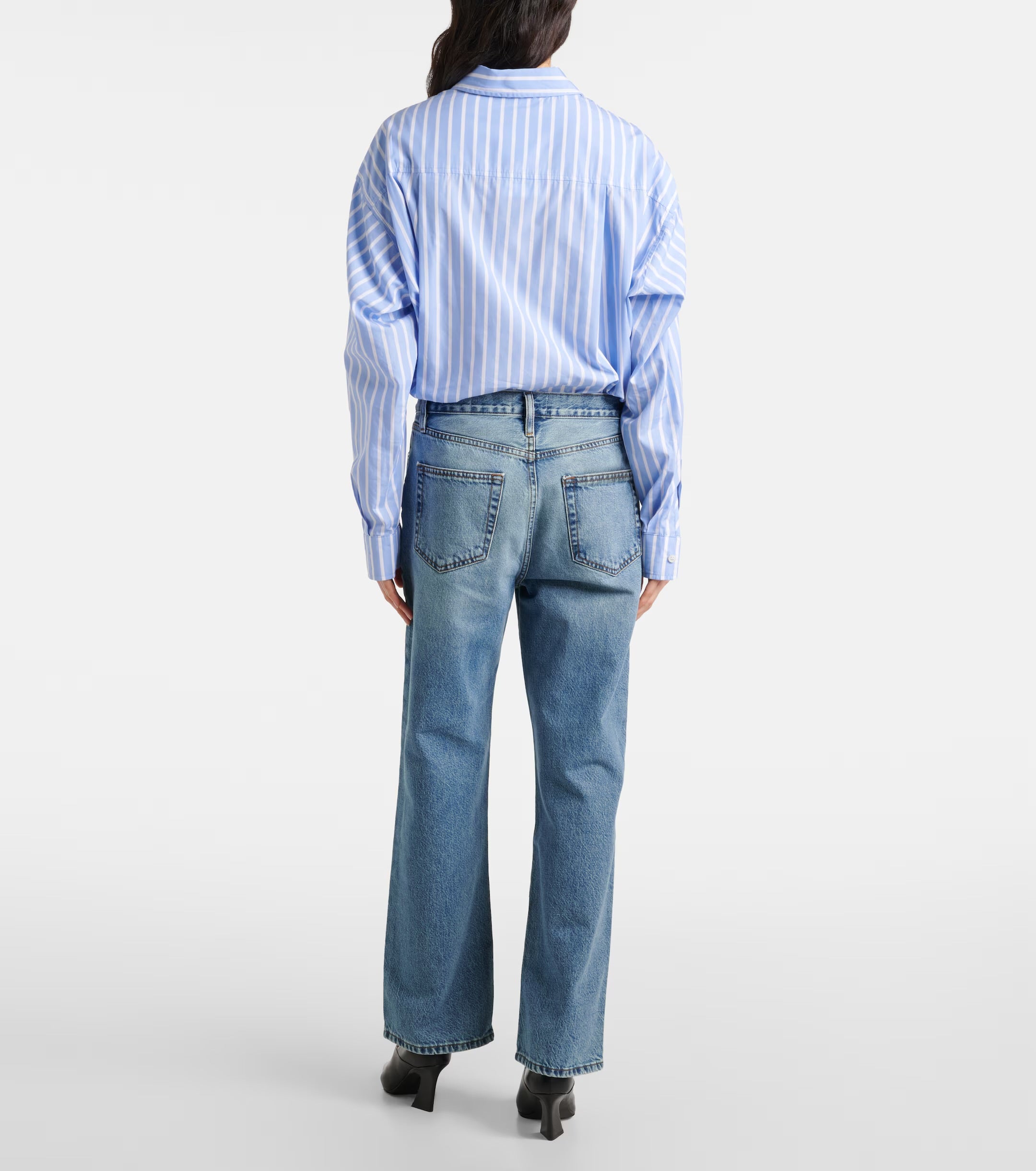 Frame Le Jane Cropped Straight Jeans