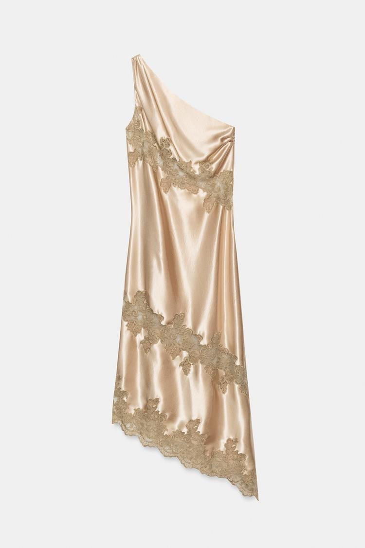 Asymmetric Camisole Dress