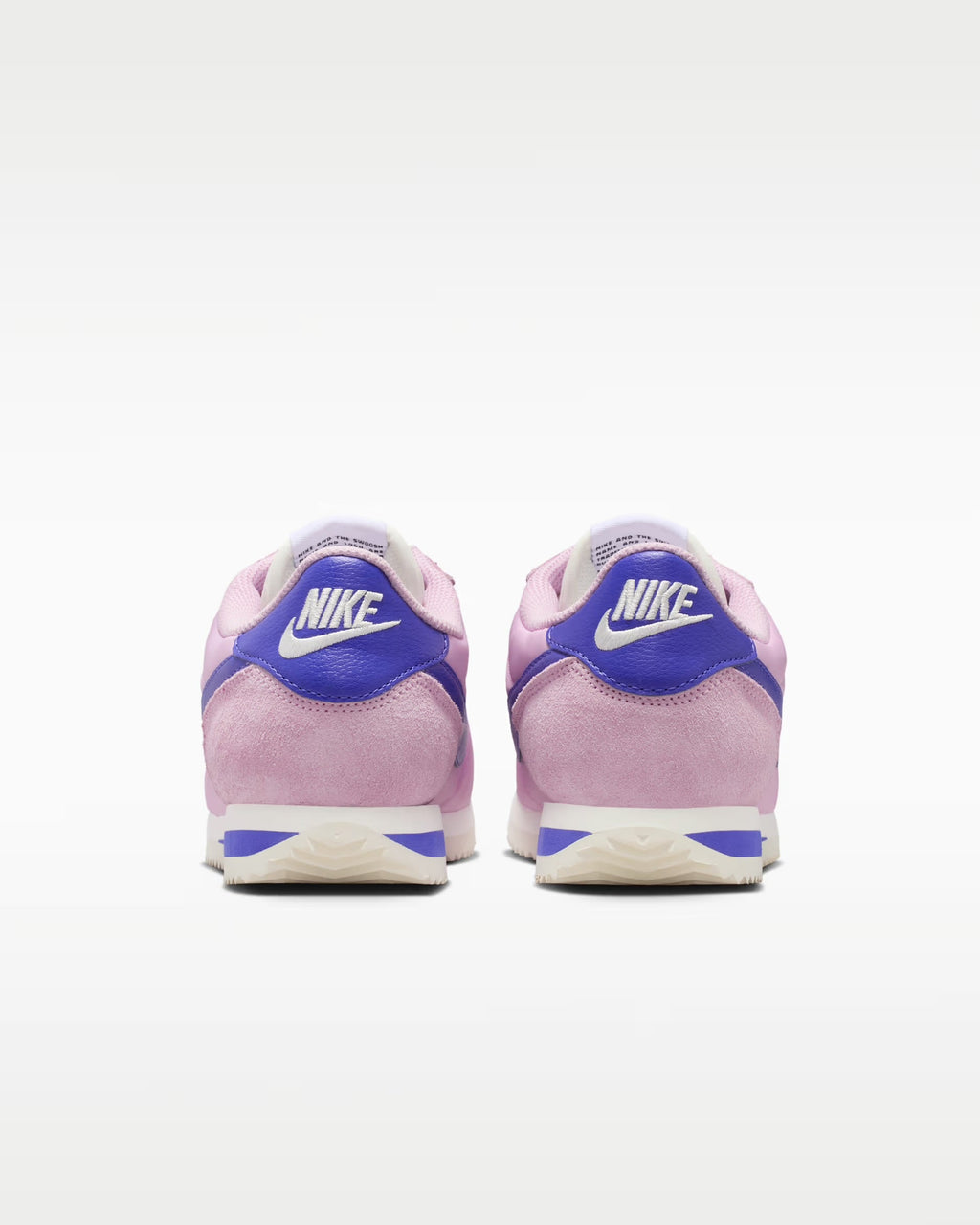 Nike Cortez Textile Trainers – Light Arctic Pink / Sail / Paramount Blue