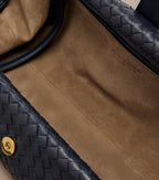 Bottega Veneta Lauren 1980 Medium Intrecciato Leather Clutch