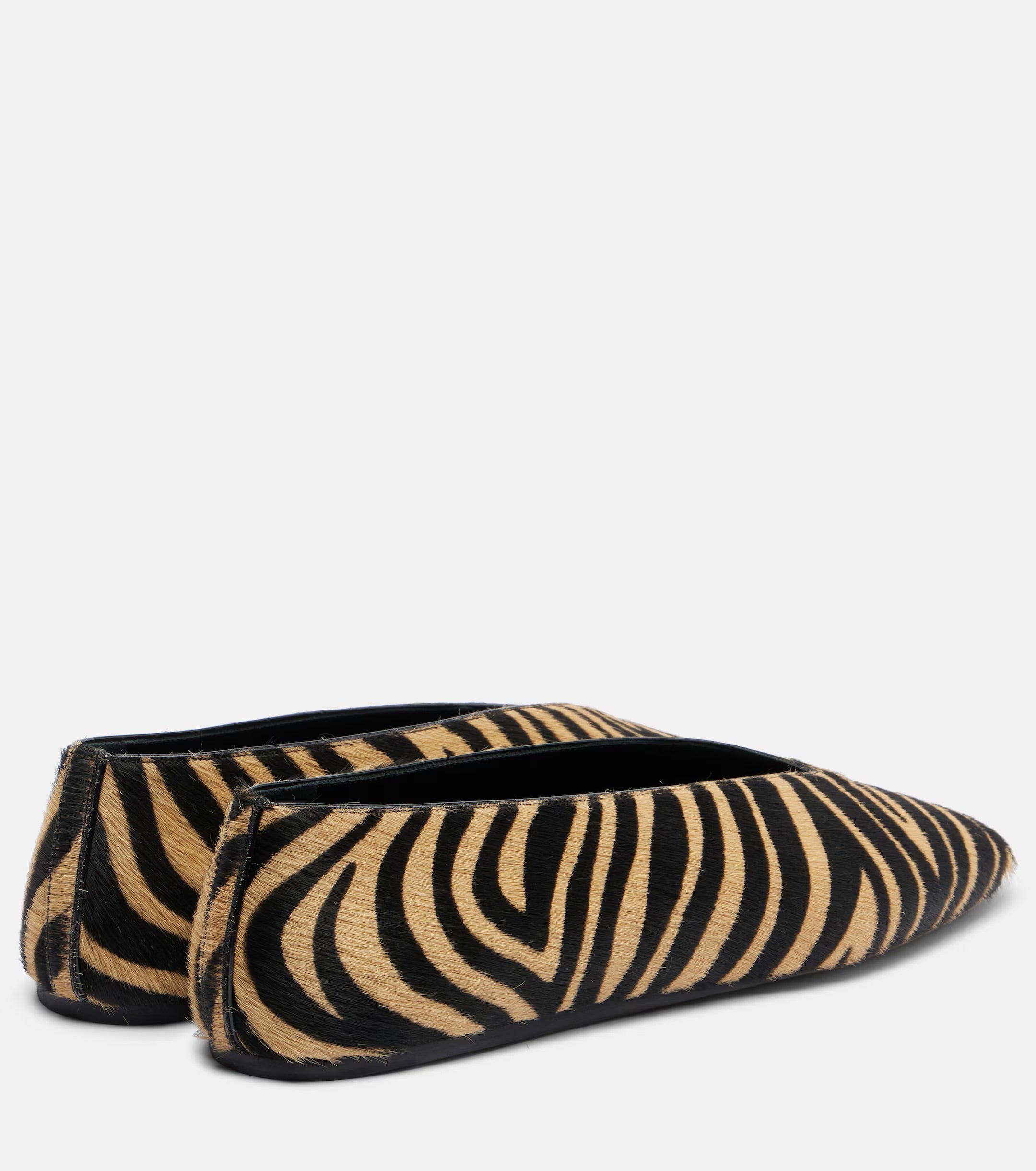Luna Calf Hair Ballet Flats