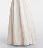 Staud Bridal Joy Cotton-Blend Maxi Dress