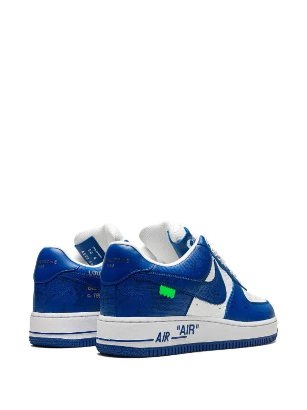 Nike x Louis Vuitton Air Force 1 Low "Virgil Abloh" — White/Blue