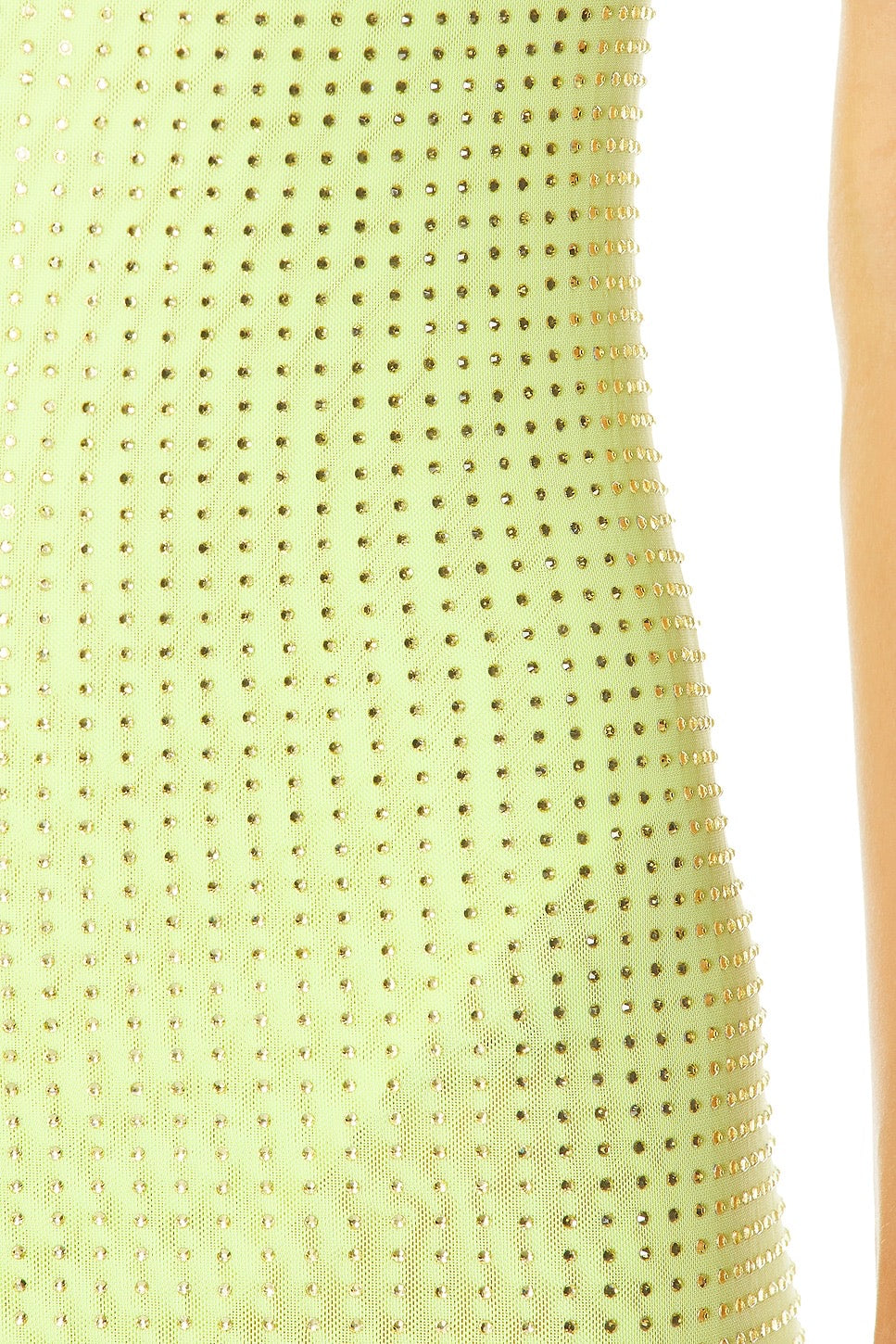 Area Crystal Hotfix Cami Dress